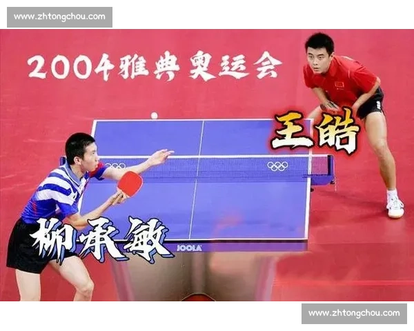 2008北京奥运乒乓男单经典对决王皓对柳承敏的巅峰之战与宿命重演